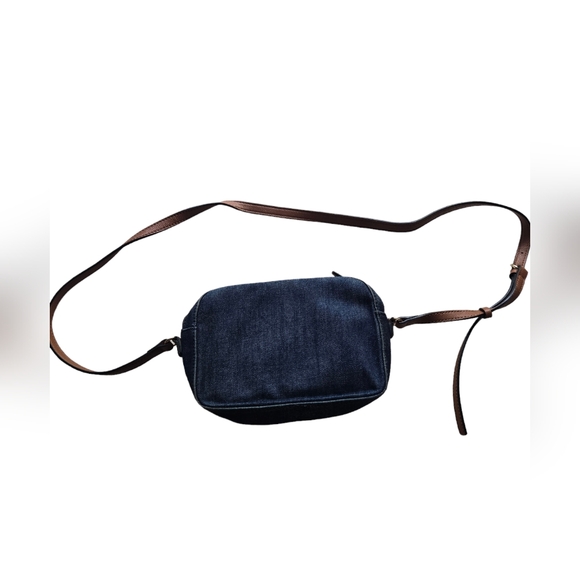 Guess Jean Pattern Small Purse with Adjustable Strap - Picture 2 of 5